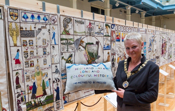 Launch Great Tapestry Of Scotland