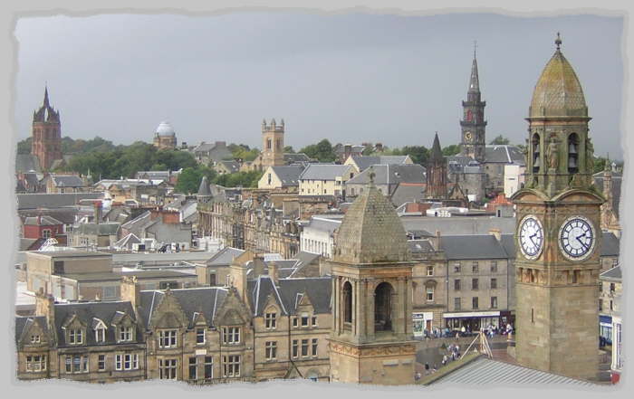 PaisleySkylineframed